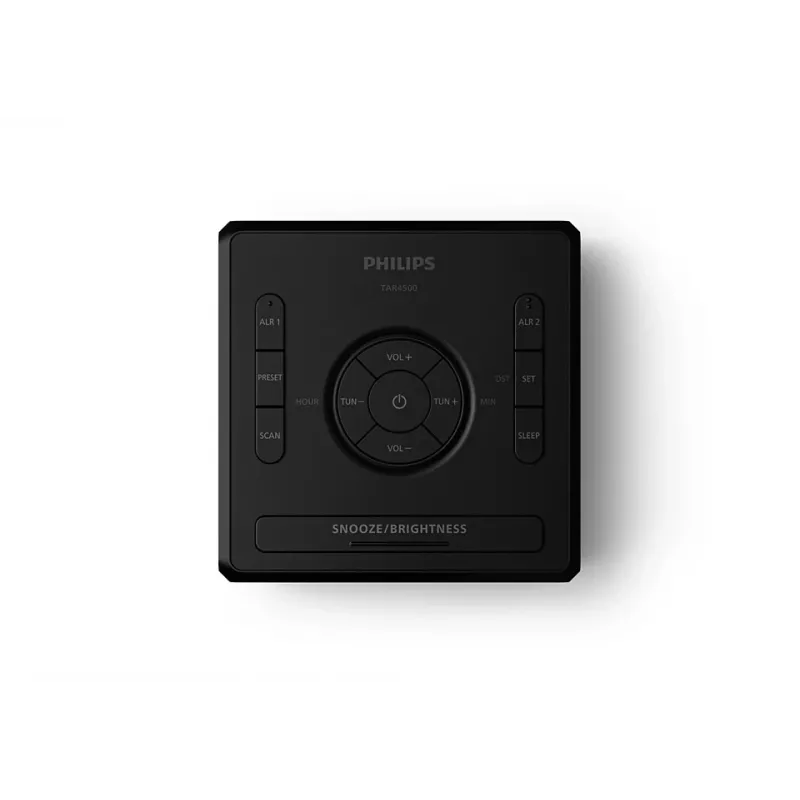 Philips TAR4500/10 skaitmeninis žadintuvas juodas