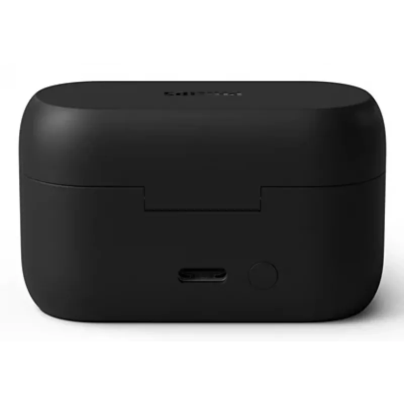 Philips 2000 serijos TAQ2000BK ausinės, belaidės TWS, ausų segtukai, atviro tipo, skambučiams/muzikai, Bluetooth, juodos