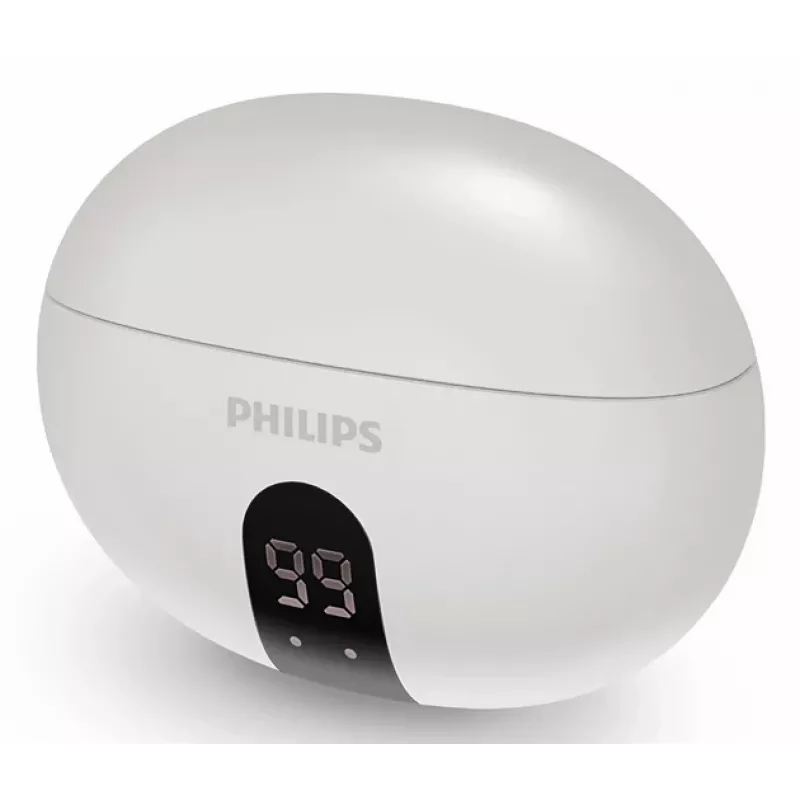 Belaidės ausinės į ausis Philips TAT2520WT/00 – Bluetooth, skambučiams ir muzikai, 20–20000 Hz, 10 m atstumas, baltos, 40 g