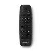 Philips TAM4205M2/12 namų garso mikro sistema – 80 W RMS, 2 krypčių garsiakalbiai, Bluetooth, FM, LED ekranas, diskų dėklas (Juoda/Sidabrinė)
