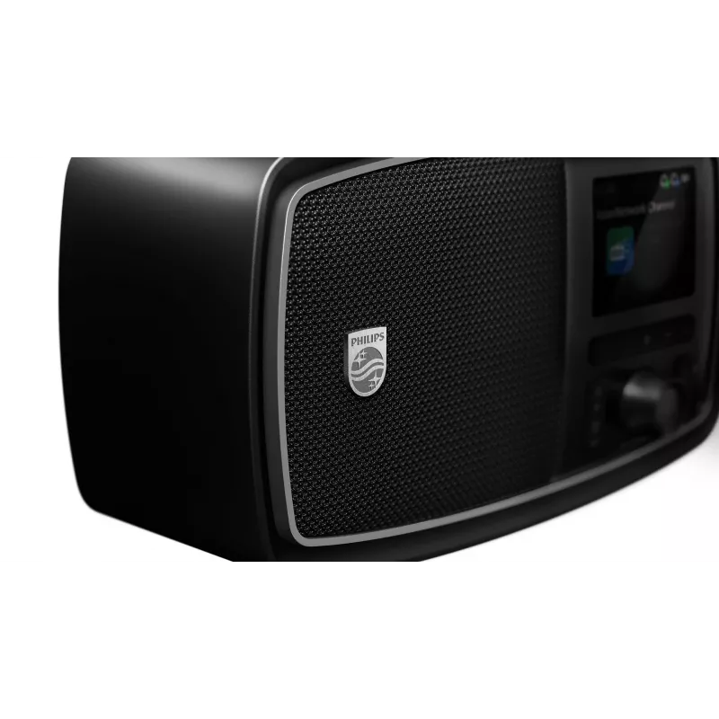 Philips TAV2000DB nešiojamas radijas analoginis ir skaitmeninis juodas