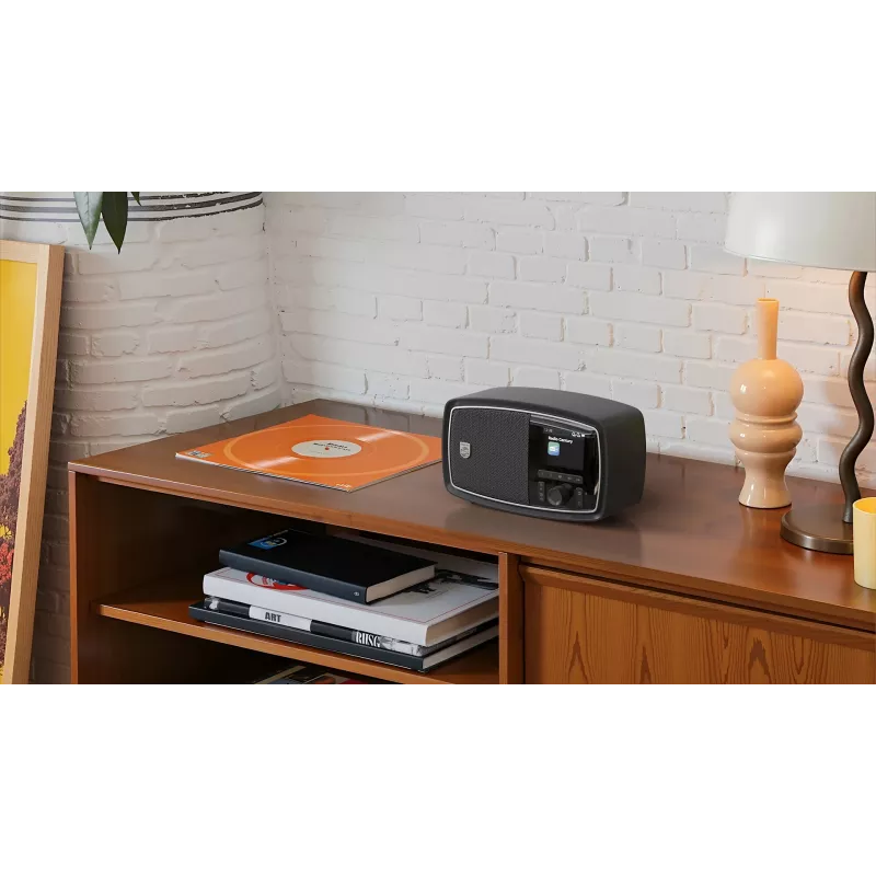 Philips TAV2000DB nešiojamas radijas analoginis ir skaitmeninis juodas