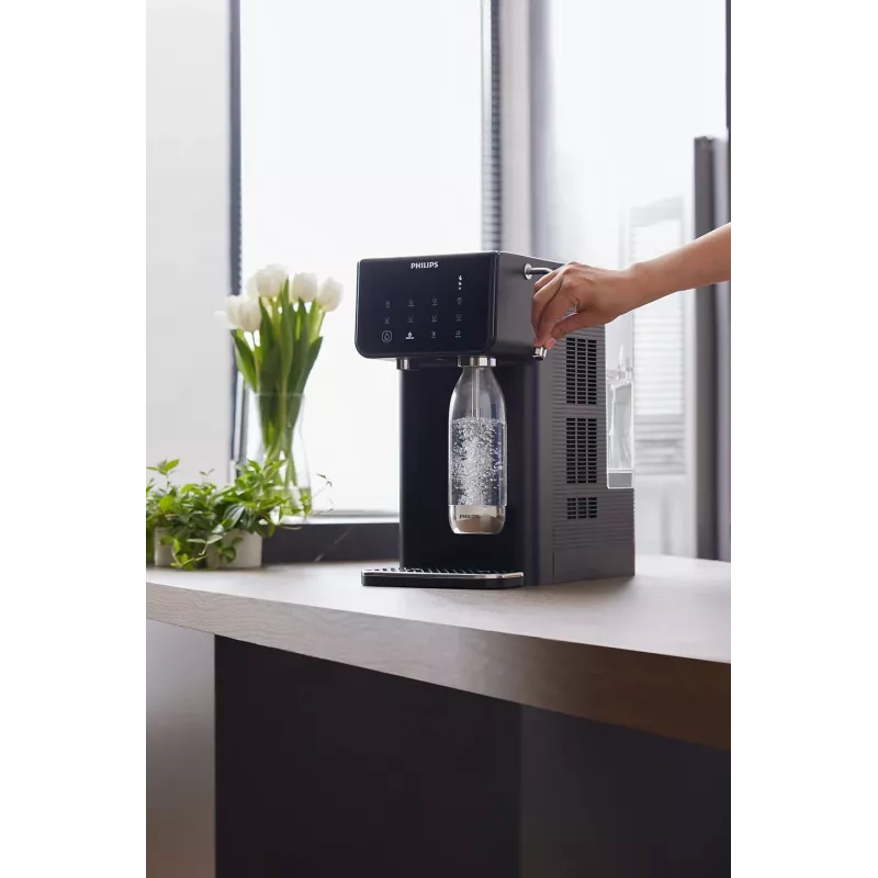 Philips ADD5962BK/10 vandens filtro dozatorius su gazuotu vandeniu 3,8 L juodas
