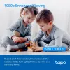 TP-Link Tapo Pan/Tilt belaidė namų apsaugos IP kamera, patalpų, 2400 MHz, stalas, juoda/balta