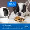 TP-Link Tapo Pan/Tilt belaidė namų apsaugos IP kamera, patalpų, 2400 MHz, stalas, juoda/balta