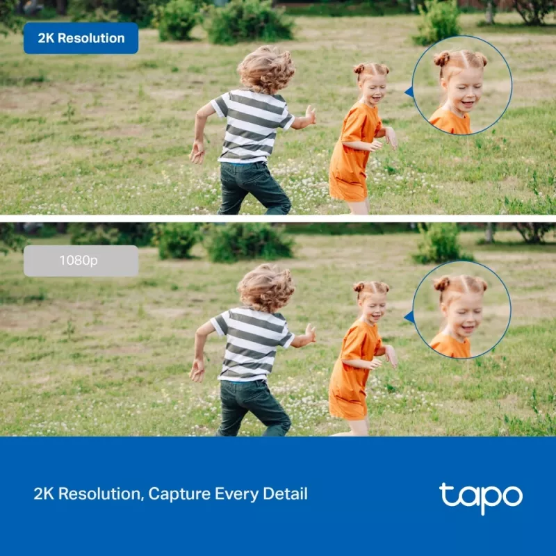 TP-Link Tapo C310 lauko stebėjimo IP kamera, belaidė, 2K, naktinis matymas 30 m, balta