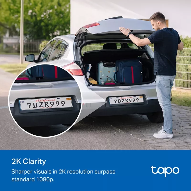 TP-Link Tapo C410 4 vnt. komplektas Belaidė IP lauko stebėjimo kamera 2304 x 1296 pikseliai Lubos/siena