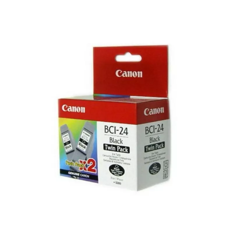 Originalus Canon BCI-24 rašalo kasetė, juoda, 2 vnt.