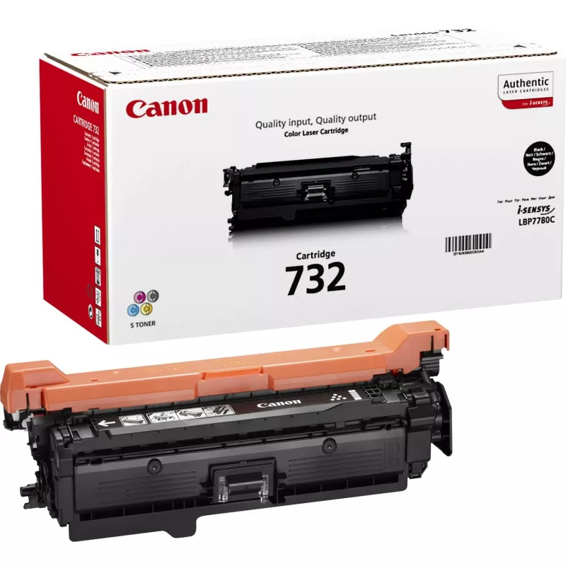 Originalus Canon 732K juodos spalvos kasetė – lazeriniam spausdintuvui, 6100 puslapių, 1 vnt.