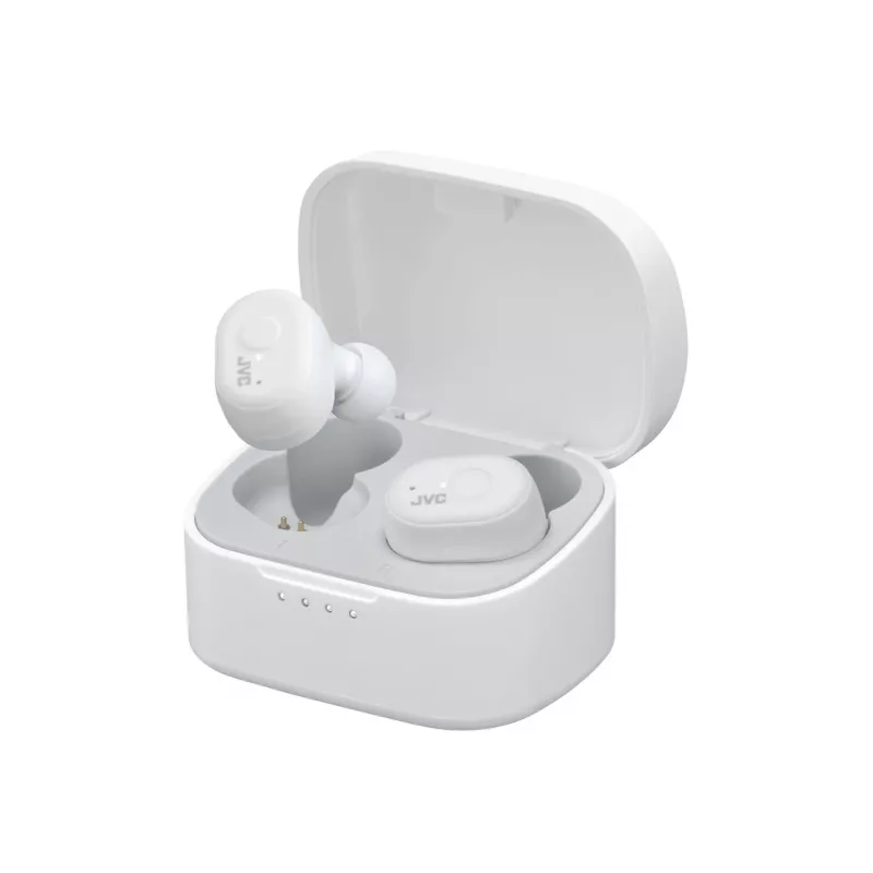 Ausinės JVC HA-A11T True Wireless Stereo (TWS) į ausį, Bluetooth, 20–20 000 Hz, 10 m, Baltos