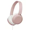 JVC galingo garso laidinės ausinės ant ausų rožinės, laidinės, 10 - 26000 Hz, skambučiai/muzika, 140 g, Headset, Rožinė