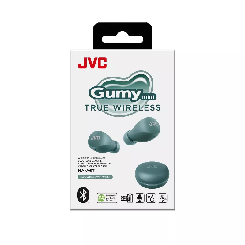 Ausinės JVC Gumy Mini TWS Žalios