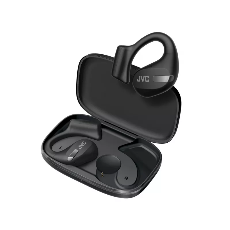 JVC HA-NP50T-B-U „Nearphone“ TWS belaidės ausinės, juodos