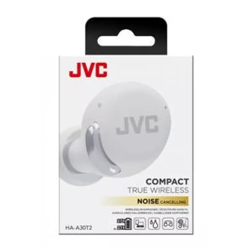 JVC HA-A30T2-W-U belaidės ausinės True Wireless Stereo (TWS) Į ausį Skambučiai/Muzika USB Type-C Bluetooth Balta