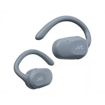Ausinės JVC HA-NP40T tikros belaidės stereo (TWS) į ausį su kabliuku Bluetooth, 20–20000 Hz, 10 m, pilkos