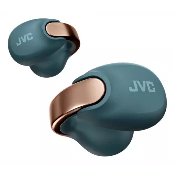 JVC HA-NP1T Ausinės „True Wireless Stereo“ (TWS) Ausų segtukas Skambučiams/Muzikai USB Type-C Bluetooth Mėlyna, Auksinė