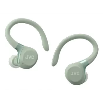 JVC HA-EC75T-G-U belaidės sportinės ausinės su kabliukais, žalios