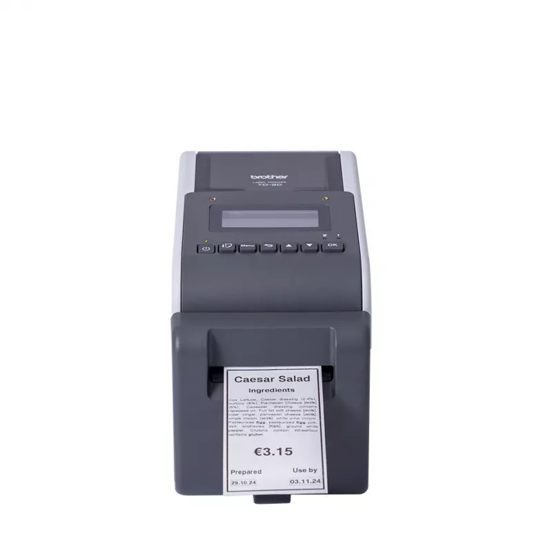 Brother TD-2350DFC203 etikečių spausdintuvas, tiesioginis terminis, 203 x 203 DPI, 152,4 mm/s, laidinis ir belaidis Ethernet LAN, Bluetooth