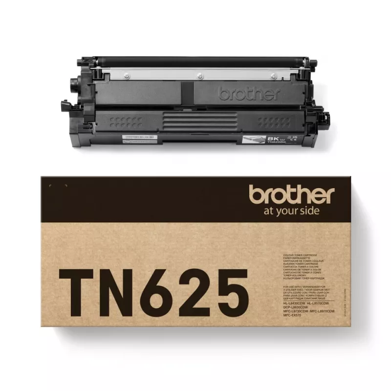 Originalus kasečių rinkinys Brother TN-625BK juoda, 1 vnt., išeiga 3000 puslapių
