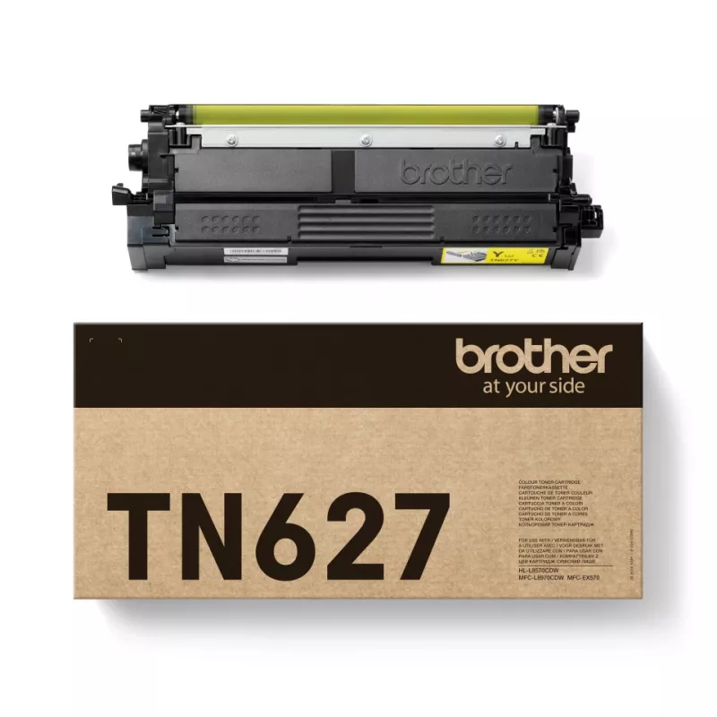 Originalus Brother TN-627Y geltonos spalvos tonerio kasetė, 1 vnt.