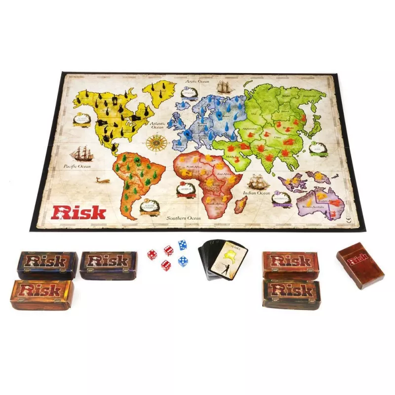 Stalo žaidimas Hasbro Gaming Risk War, nuo 10 metų