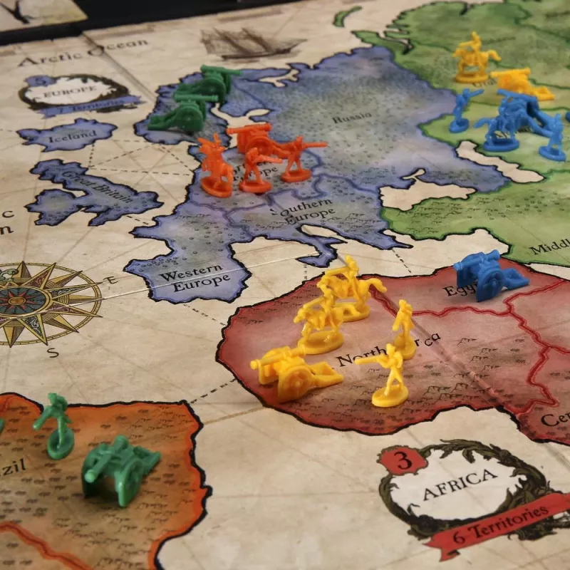 Stalo žaidimas Hasbro Gaming Risk War, nuo 10 metų