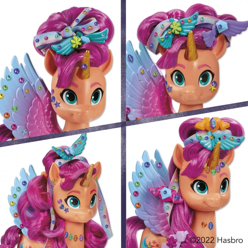 My Little Pony Ribbon Hairstyles Sunny Starscout, 5 m., Įvairiaspalvis