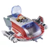 Žaislinis erdvėlaivis Star Wars The Crimson Firehawk su figūrėlėmis, ikimokykliniams žaislams (17 colių)