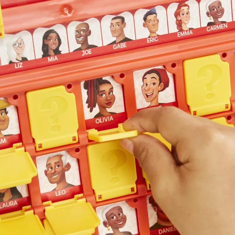 Hasbro Gaming Guess Who? Original spėjimo žaidimas, stalo žaidimas vaikams nuo 6 metų, 2 žaidėjams