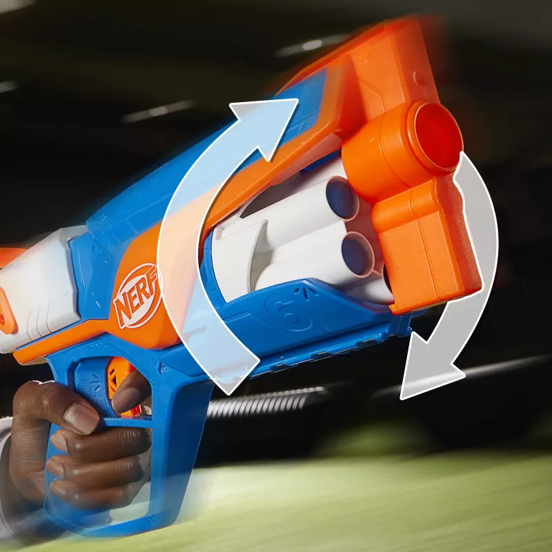 Blasteris NERF N Series Agility Mėlyna Oranžinė Balta 8 metų