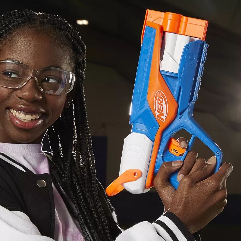 Blasteris NERF N Series Agility Mėlyna Oranžinė Balta 8 metų
