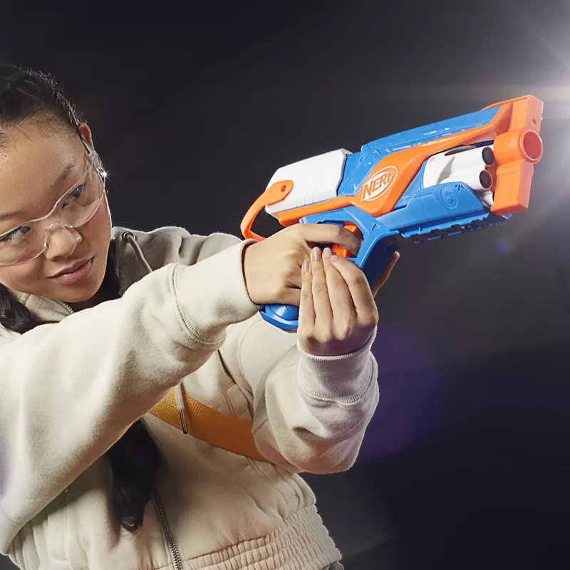 Blasteris NERF N Series Agility Mėlyna Oranžinė Balta 8 metų