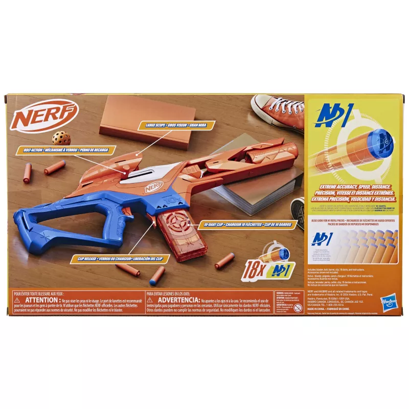 Žaislinis blasteris NERF Nerf N Series Pinpoint mėlynai oranžinis 8+