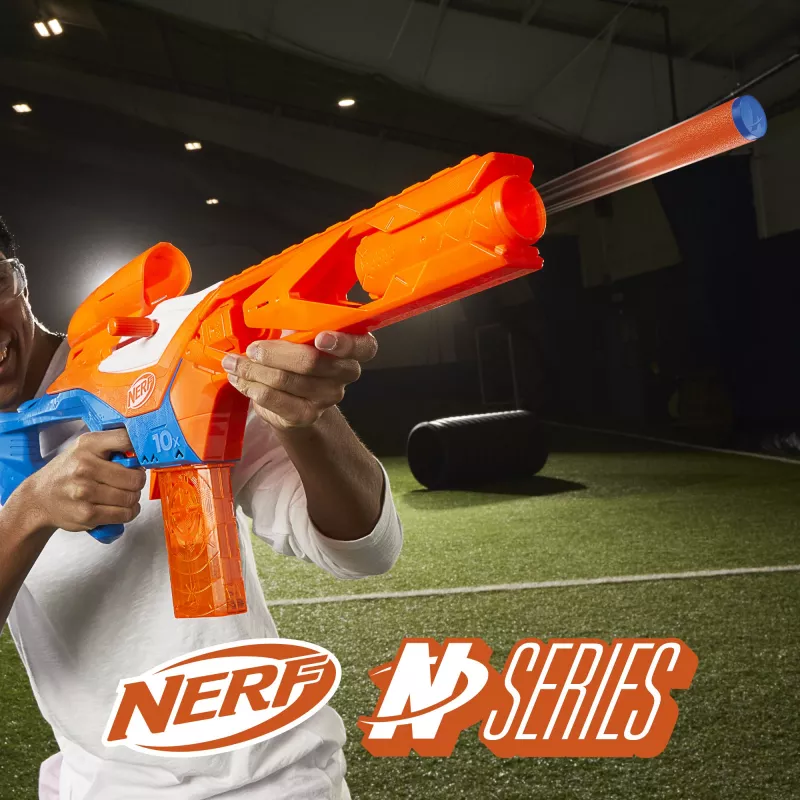Žaislinis blasteris NERF Nerf N Series Pinpoint mėlynai oranžinis 8+