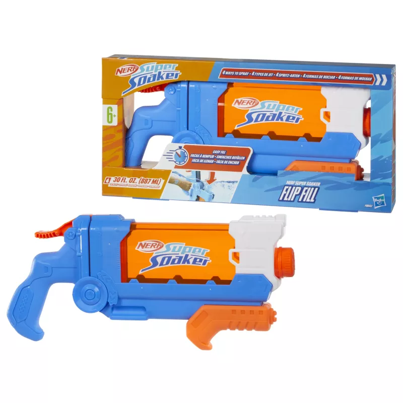 Nerf Super Soaker Flip Fill vandens pistoletas, 6+ metų