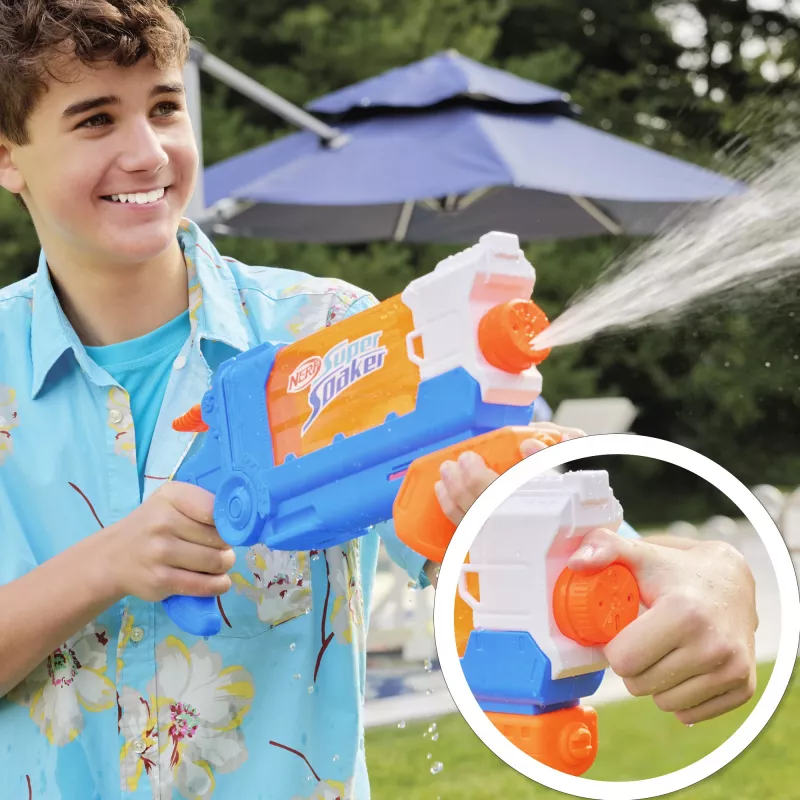 Nerf Super Soaker Flip Fill vandens pistoletas, 6+ metų