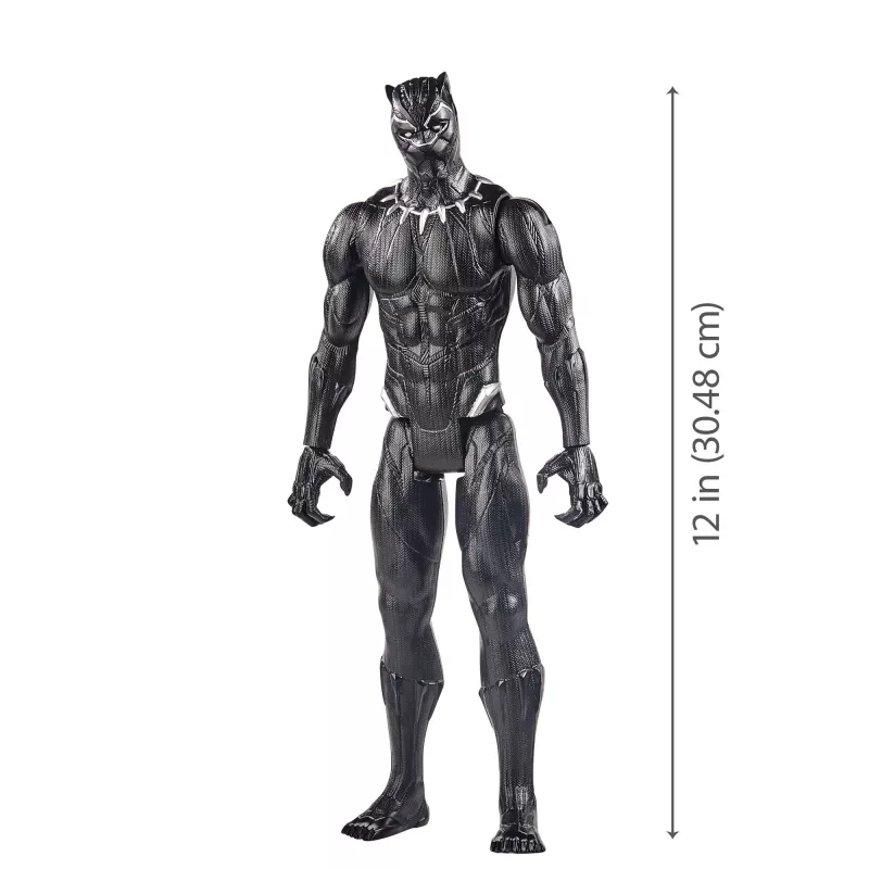 Marvel Avengers Titan Hero Black Panther Figūrėlė, 4 m., Įvairiaspalvė, Plastikas