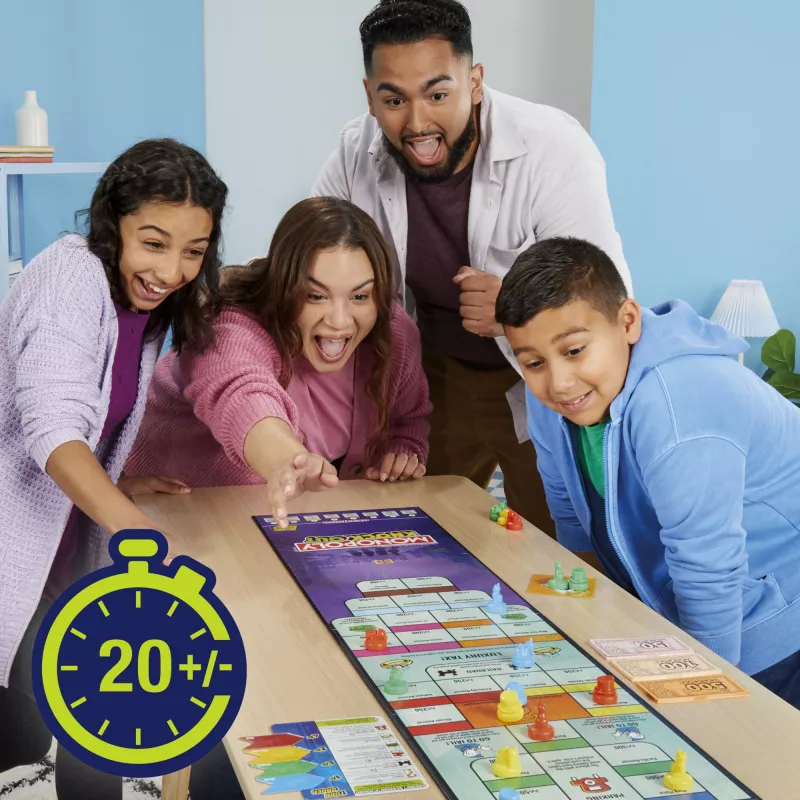 Monopoly Knockout – Šeimyninis vakarėlių žaidimas