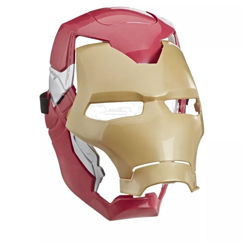 Marvel Avengers Iron Man Flip FX Kaukė, Vaikiška, Veido kaukė, 5 m., Filmas, 1 vnt.
