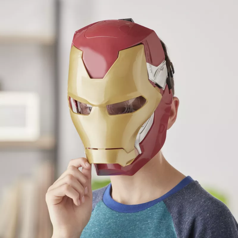 Marvel Avengers Iron Man Flip FX Kaukė, Vaikiška, Veido kaukė, 5 m., Filmas, 1 vnt.