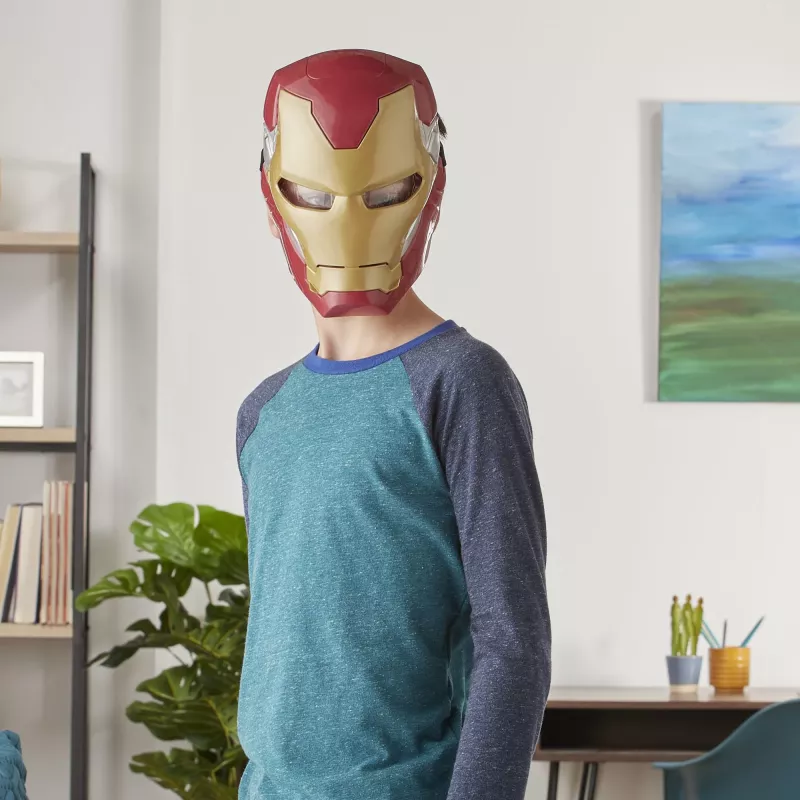 Marvel Avengers Iron Man Flip FX Kaukė, Vaikiška, Veido kaukė, 5 m., Filmas, 1 vnt.