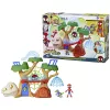 Žaidimų rinkinys Veiksmo/Nuotykių Hasbro Marvel Spidey and His Amazing Friends Dino Webs Treehouse