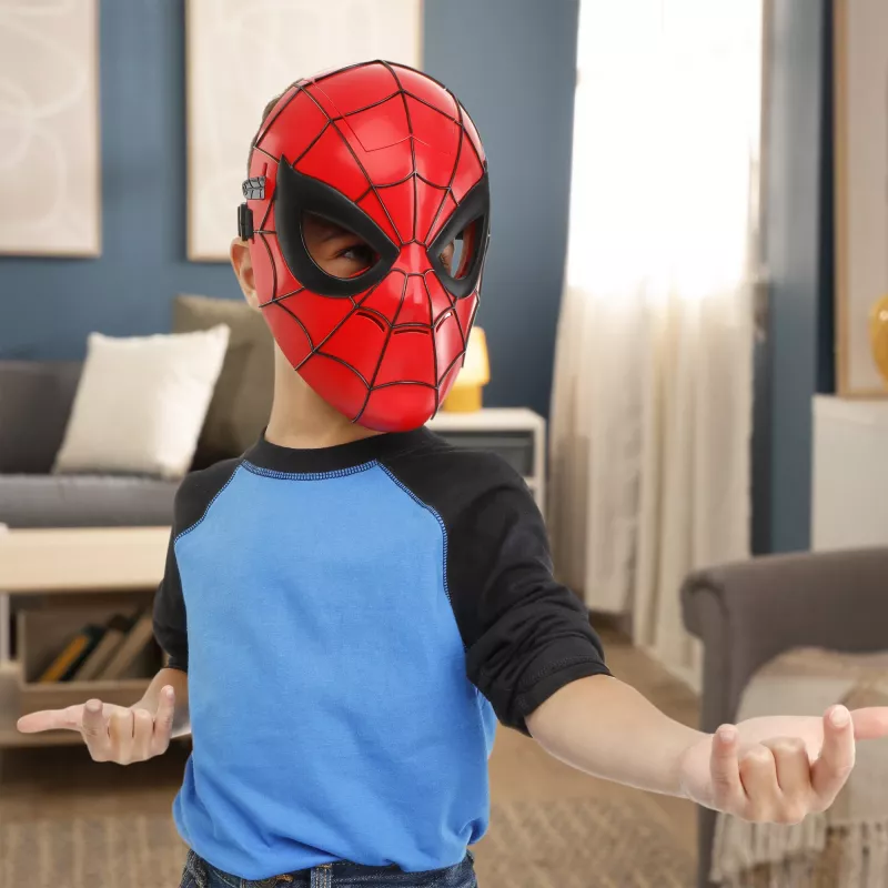Marvel Spider-Man Glow FX kaukė, suaugusiems ir vaikams, nuo 5 metų, 1 vnt.