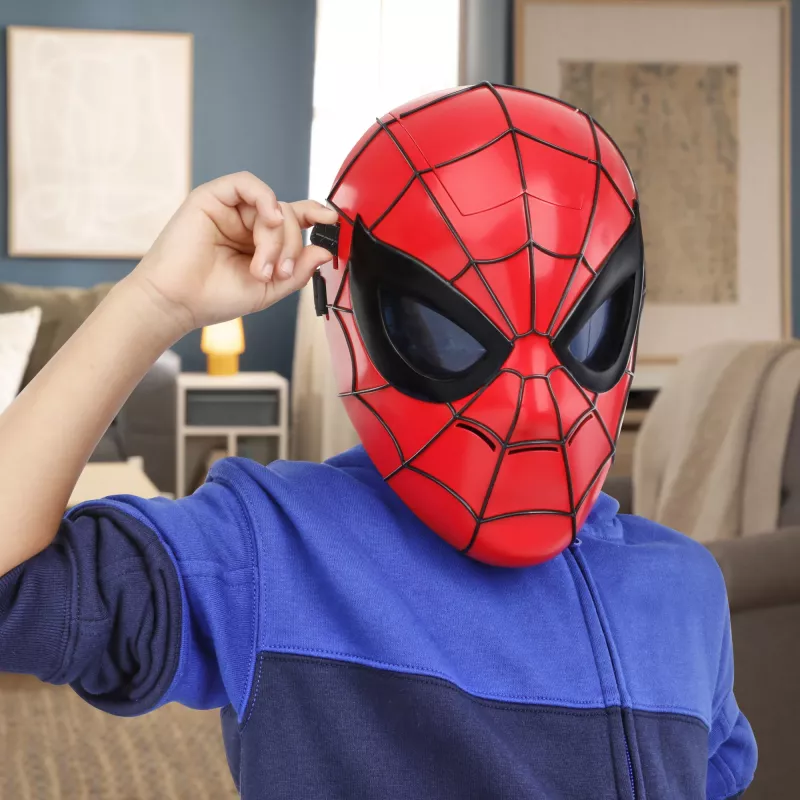 Marvel Spider-Man Glow FX kaukė, suaugusiems ir vaikams, nuo 5 metų, 1 vnt.