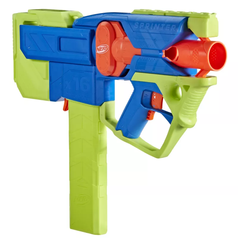 Nerf N Series Sprinter F8625 mėlynai žaliai oranžinis motorizuotas strėlių paleidėjas