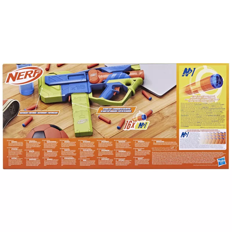 Nerf N Series Sprinter F8625 mėlynai žaliai oranžinis motorizuotas strėlių paleidėjas
