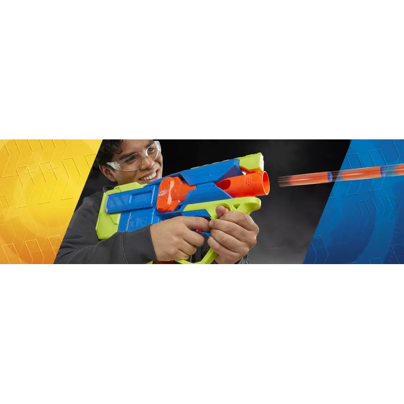 Nerf N Series Sprinter F8625 mėlynai žaliai oranžinis motorizuotas strėlių paleidėjas