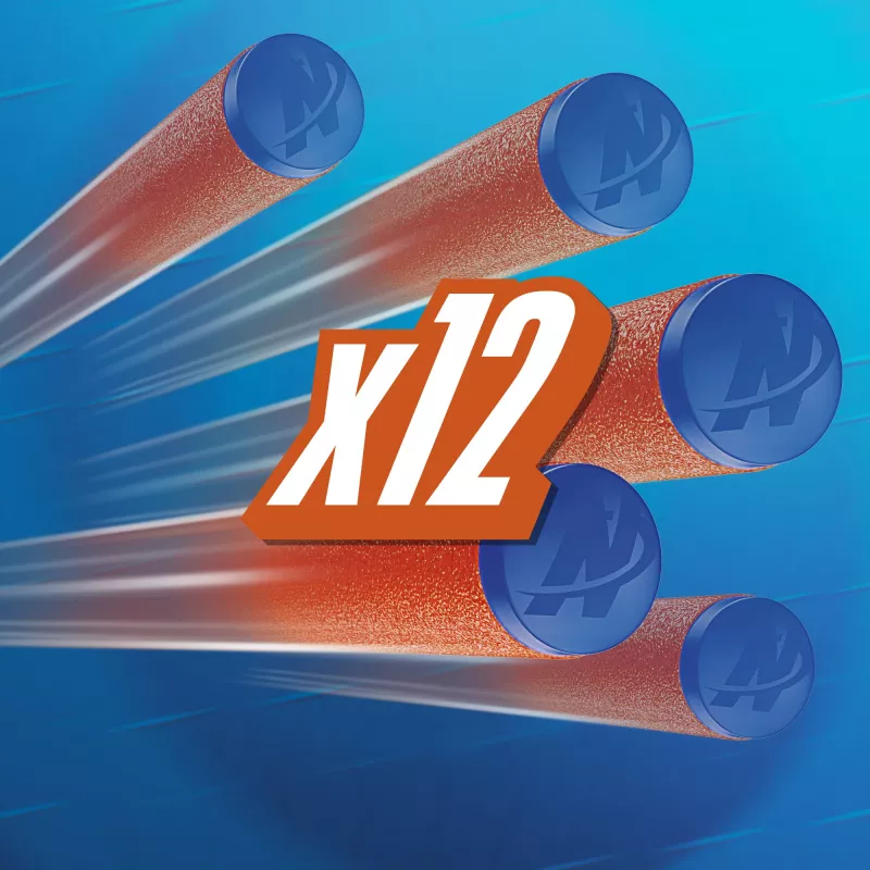 Nerf N Series Triple Action Pack, pistoletas žaislinis, 8 m.
