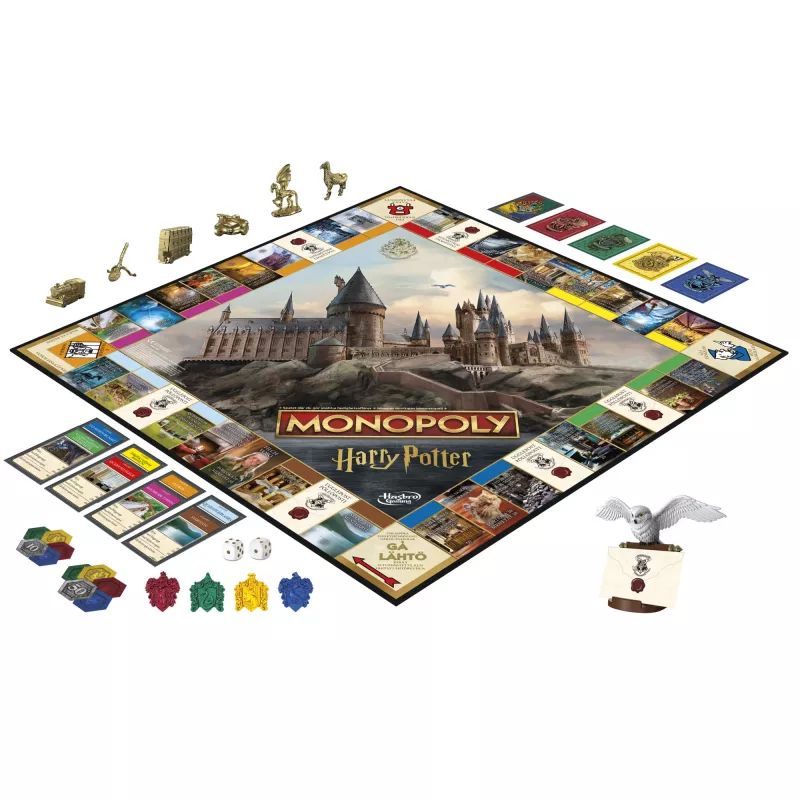 Stalo žaidimas Hasbro Monopoly Haris Poteris Ekonominė simuliacija 8+
