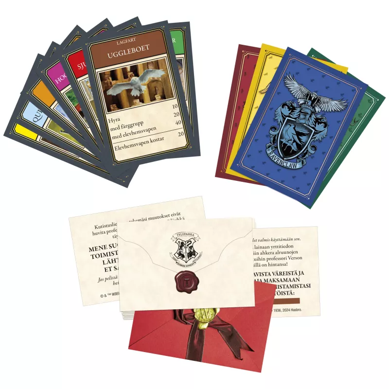Stalo žaidimas Hasbro Monopoly Haris Poteris Ekonominė simuliacija 8+